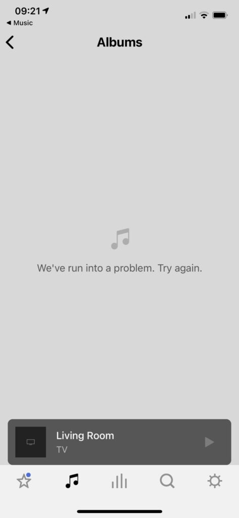 Apple Music Listen Now not working 'We’ve run into a problem' macOS 12 ?