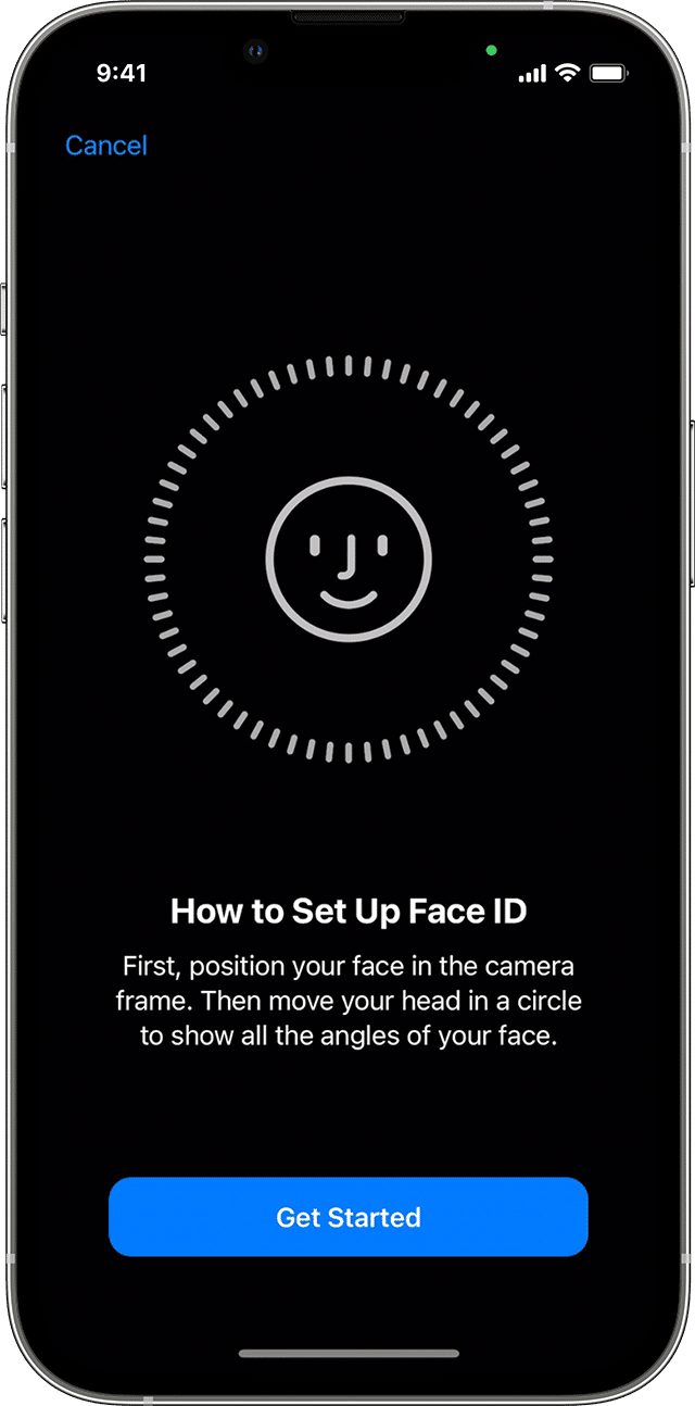 can't find face id and passcode on iphone 14
