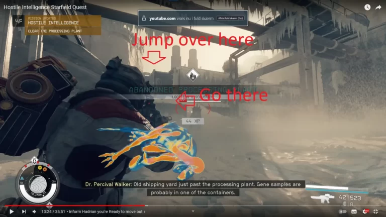 Fix Starfield Hostile intelligence bug, stuck at “clear the processing plant”