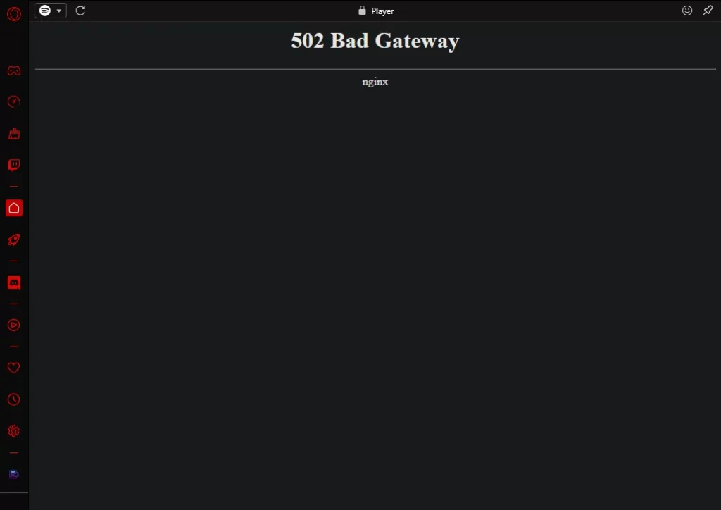 Opera Gx Spotify Not Working 