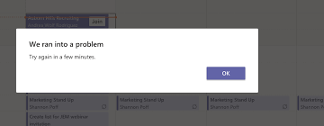 fix “We ran into problem” on MS teams while joining meeting