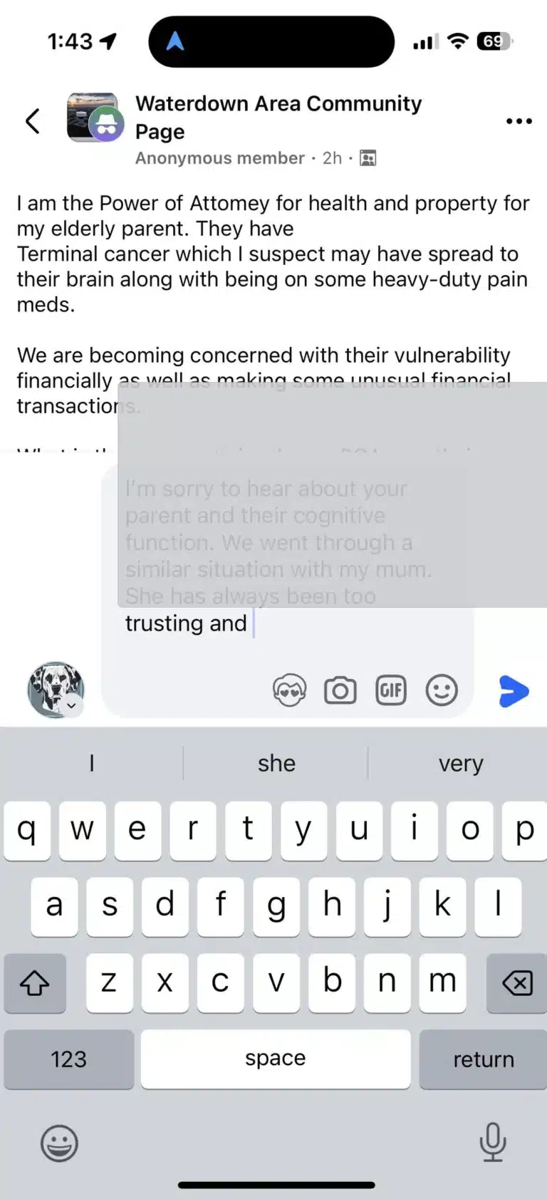 iPhone 16 Facing Grey Box Issue While Typing on Facebook [Fix]