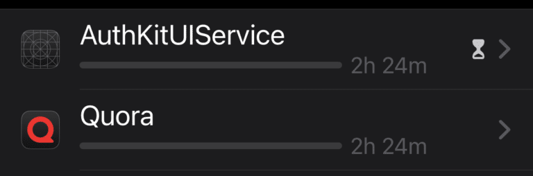 What is AuthKitUIservice on iPhone or iPad ?