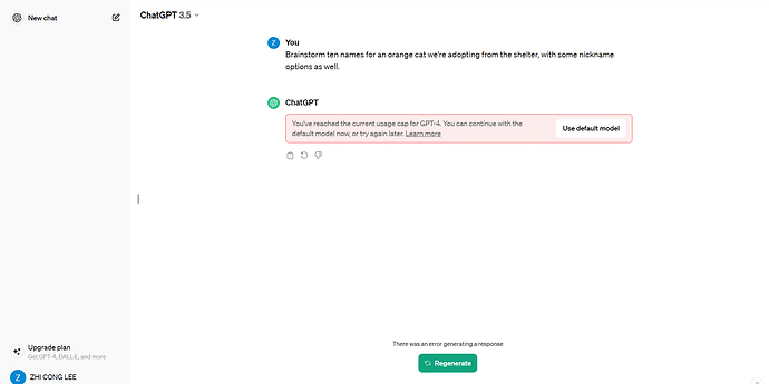 ChatGPT “Usage Cap” Error on Free GPT-3.5 Plan? Here’s What’s Happening