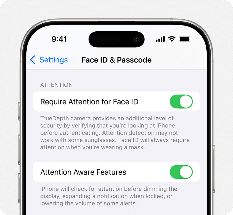 iPhone 16 Attention Aware Feature Not Working: How to Fix?