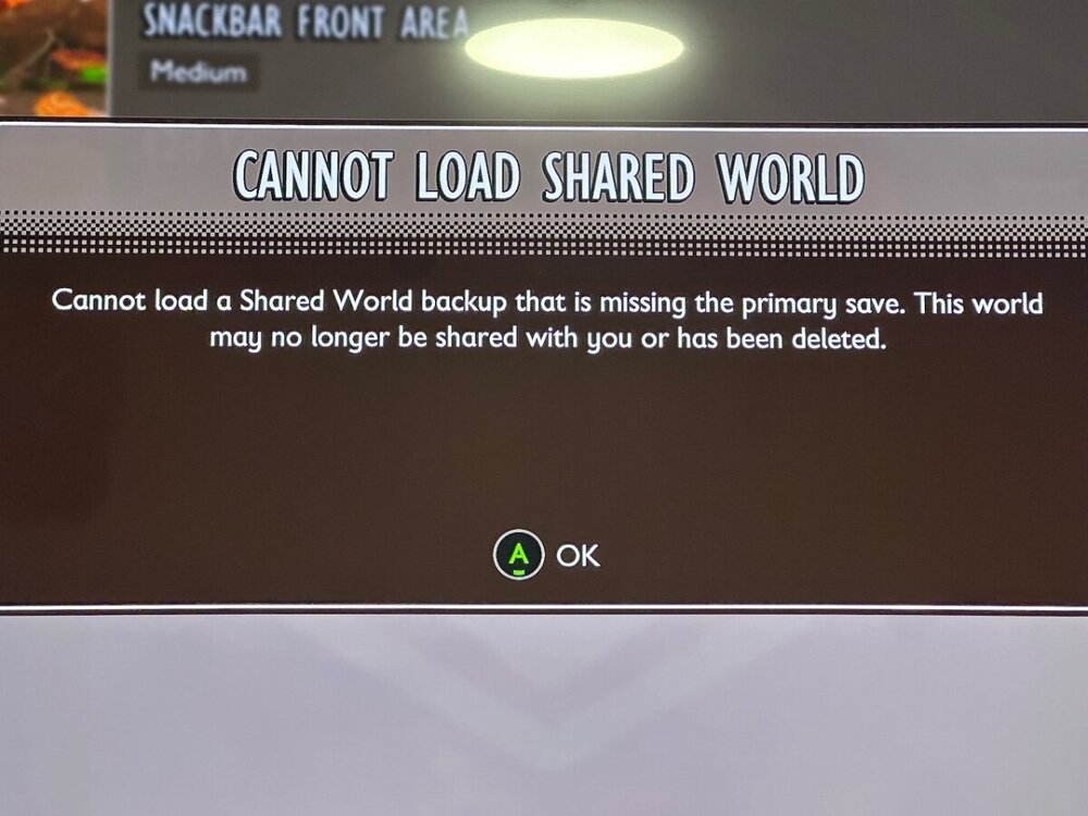 Grounded 2 – Cannot load Shared world ? How to fix