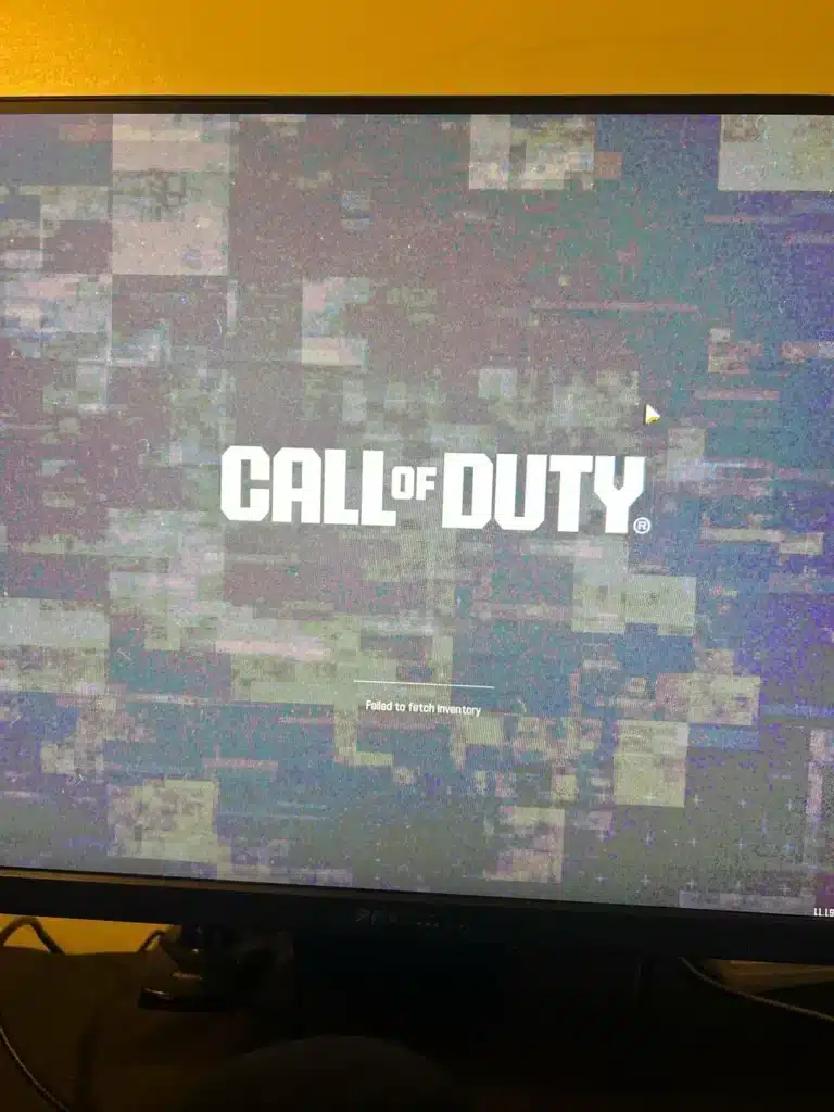 Call of Duty's "Failed to Fetch Inventory" 2025