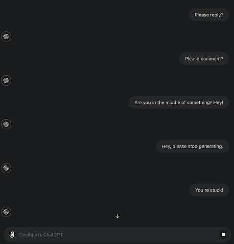 ChatGPT Stuck on “Stop” Button 2025, 2026