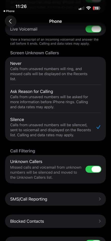 why iPhone Calls going Straight to Voicemail: iOS 26