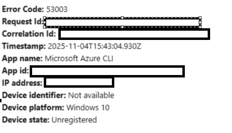 How to Fix Conditional Access Failure Error 53003: Device State Unknown Instead of Compliant
